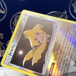 Pokemon TCG Jirachi 99/181 Reverse Holo Rare Sun & Moon Team Up NM - Image 3