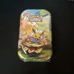 Pokemon TCG: Prismatic Evolutions - Mini Tin - Jolteon Art - Sealed New - Image 2