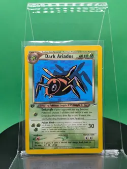 Dark Ariados 17/105 1st Edition Neo Destiny Non Holo Rare 2002 English Pokemon - Image 1