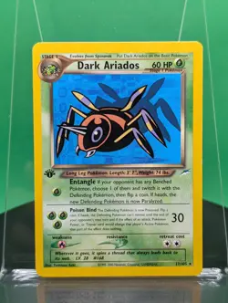 Dark Ariados 17/105 1st Edition Neo Destiny Non Holo Rare 2002 English Pokemon - Image 3
