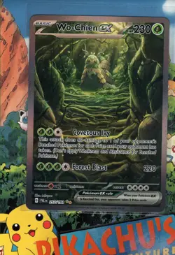 Pokemon TCG Wo-Chien ex Special Illustration Rare 257/193 Paldea Evolve NM/M - Image 1