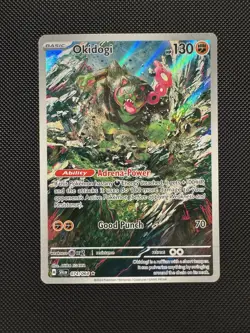 Pokemon TCG Okidogi 074/064 SV: Shrouded Fable Illustration Rare Near Mint - Image 1