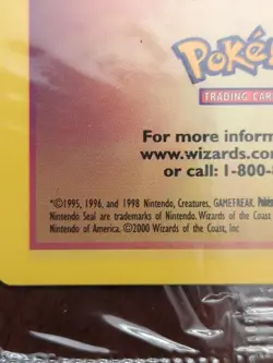 SEALED Ancient Mew Pokemon New Movie Promo Double Holo Foil Rare 1999-2000 MINT - Image 3