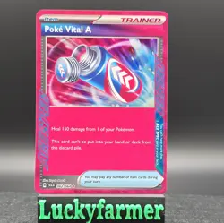Poke Vital A 62/64 Shrouded Fable Ace Spec Holo NM Pokemon TCG - Image 1