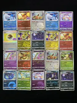 2025 PTCG Pokemon S-Chinese CBB2C Sparky Flareon 0302/14 MasterBall Lot*20 yo8 - Image 1