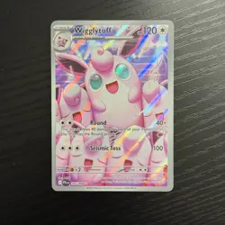 Wigglytuff Illustration Rare 105/094 Me02: Phantasmal Flames POKEMON NEAR MINT - Image 1