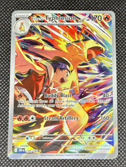 Pokemon TCG - Ethan's Typhlosion 190/182 Sv10: Destined Rivals Holo Near Mint - Image 1