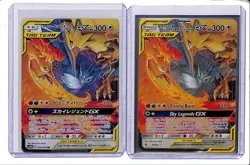 (2) Lot 2019 Pokemon Hidden Fates Moltres & Zapdos & Articuno GX Tag Team #44/68 - Image 1