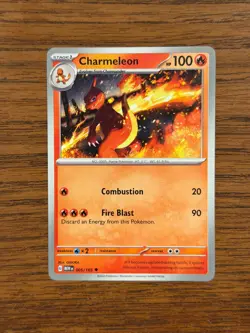 Pokemon TCG Chameleon 005/165 Common - Scarlet and Violet 151 - Image 1
