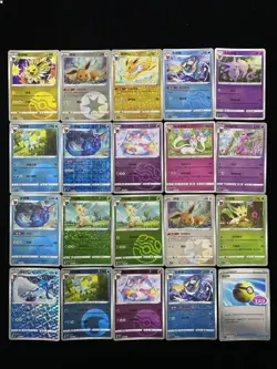 2025 PTCG Pokemon S-Chinese CBB2C Vaporeon Leafeon 0910/15 MasterBall Lot*20 yo8 - Image 1