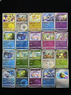 2025 PTCG Pokemon S-Chinese CBB2C Vaporeon Leafeon 0910/15 MasterBall Lot*20 yo8 - Image 2