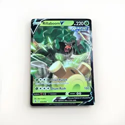 Pokemon TCG Rillaboom V Fusion Strike 022/264 Holo Ultra Rare - Image 1