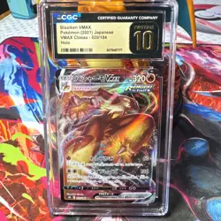 Blaziken VMAX 020/184 - CGC PRISTINE 10 - VMAX Climax - Pokemon TCG 2021 - Image 1