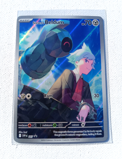 Steven’s Beldum Pokemon TCG: SVP EN # 207 Special Illustration Art SIR NM - Image 2