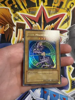 Yugioh Dark Magician SDY-006 1st Edition Foil Line Error Deck Fresh - Image 1