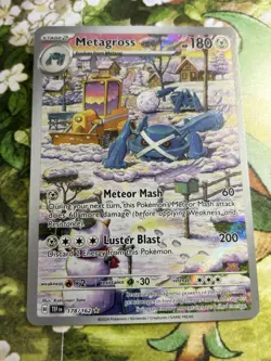 Pokemon TCG Metagross 178/162 Holo Illustration Rare Temporal Forces❄ NM❄ - Image 1