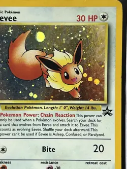Eevee 11 Unlimited Black Star Promo Holo Pokemon TCG #1 - Image 3