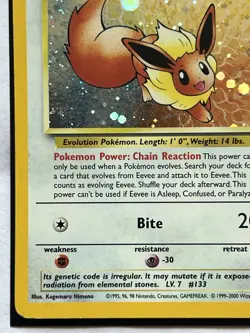Eevee 11 Unlimited Black Star Promo Holo Pokemon TCG #1 - Image 5