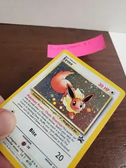 Pokemon TCG Eevee Black Star Promo #11 Holo NM/M 2000 WOTC Vintage - Image 2