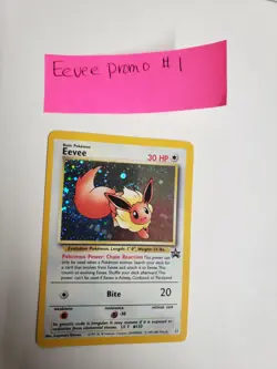 Pokemon TCG Eevee Black Star Promo #11 Holo NM/M 2000 WOTC Vintage - Image 4