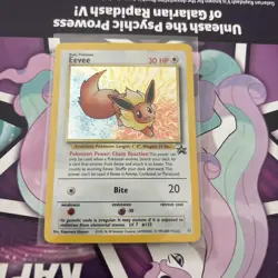 Eevee 11/53 Wotc Black Star Promo Holo Rare Pokemon TCG Vintage - Image 1
