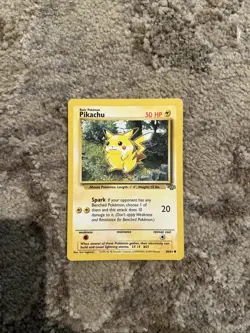 Pokemon TCG Pikachu Jungle 1st Edition 60/64 - Image 1