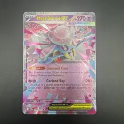 Mega Diancie ex Double Rare Pokemon PFL: Phantasmal Flames 041/094 NM - Image 1