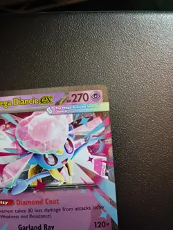Pokemon TCG Mega Diancie ex 041/094 Me02: Phantasmal Flames Double Rare Holo NM - Image 4