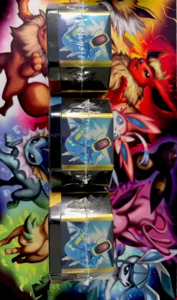 Pokemon Hidden Fates GX Tins Art Set of 3 Sealed Charizard Raichu Gyarados - Image 2