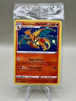 Special Delivery Charizard SWSH075 Pikachu Promo Sealed Pokemon Card TCG English - Image 1