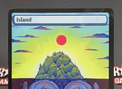MTG Island- DAMAGED -Secret Lair Drop Magic the Gathering Card # 386 - Image 3