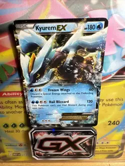 Kyurem EX 30/101 Plasma Blast NM Ultra Rare Pokemon Card holo - Image 1