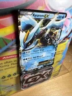 Kyurem EX 30/101 Plasma Blast NM Ultra Rare Pokemon Card holo - Image 3