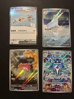 Pokemon TCG: SV/ME 4 Card IR Lot - Image 2