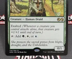 MTG Noble Hierarch- DAMAGED -Ultimate Masters Magic the Gathering Card # 174 - Image 4