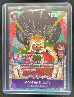 2024 One Piece Monkey.D.Luffy BANDAI Card Games Fest 25-26 Promo Card #OP07-073 - Image 1