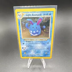 Pokemon Light Azumarill 13/105 Neo Destiny Holo Rare Unlimited English Card - Image 1