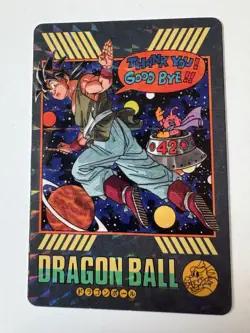 Carte HK Dragon Ball Collection Dbz Card Carddass Visual Adventure Semi Holo - Image 1