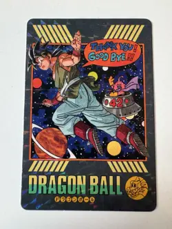 Carte HK Dragon Ball Collection Dbz Card Carddass Visual Adventure Semi Holo - Image 3