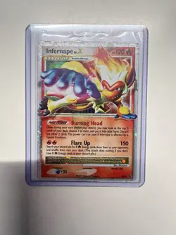 Pokemon Infernape LV.X DP10 DP Promo Holo Level Up Card English 2007 - Image 1