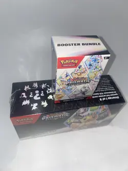 Pokemon TCG Prismatic Evolutions Surprise Box AND Booster Bundle (NEW/SEALED) - Image 2