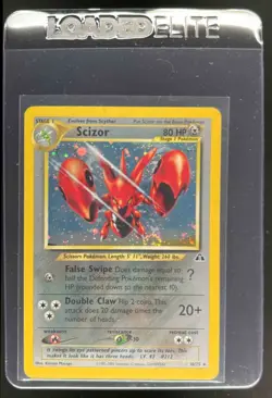 2001 Pokemon Neo Discovery Scizor Holo #10/75 - Image 1