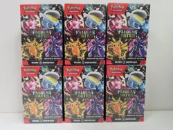 (6) Lot 2023 Pokemon Scarlet & Violet Paldean Fates Sealed Booster Bundle Box - Image 1
