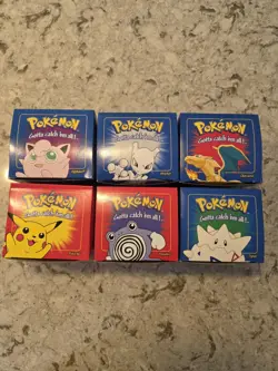 1999 Burger King Pokemon 23 K Gold Plated Sealed Set W/ 2 Bonus Bags - Image 1