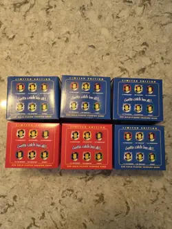 1999 Burger King Pokemon 23 K Gold Plated Sealed Set W/ 2 Bonus Bags - Image 3