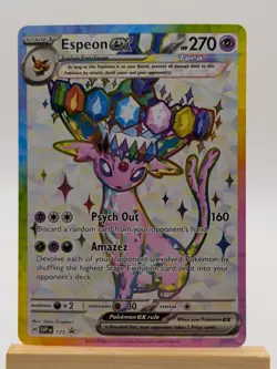 Pokemon TCG Espeon EX 175 Promo Holo - F09 - Image 1