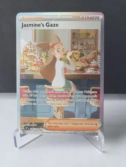 Pokemon TCG Jasmine's Gaze 245/191 Surging Sparks Special Illustration Rare Holo - Image 1