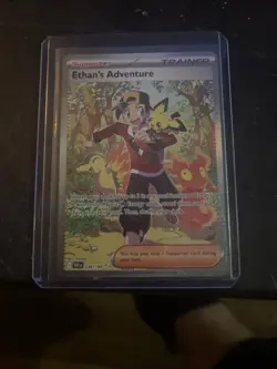 2025 Pokemon Ethan's Adventure Special Illustration Rare Destined Rivals 236/182 - Image 1