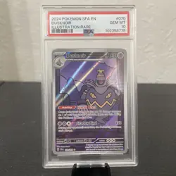 PSA 10 Dusknoir #070 Pokemon Shrouded Fable English 2024 - Image 1