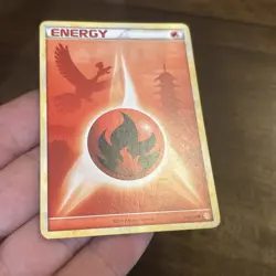 Pokemon TCG Fire Energy ho-oh Heartgold & Soulsilver 116/123 Regular Common - Image 5